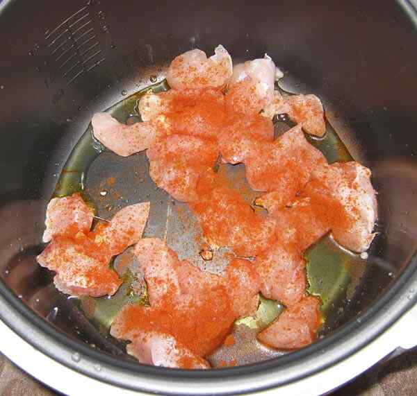 Курица в мультиварке рецепт с пошаговый филе Курица в мультиварке рецепт с пошаговый филе