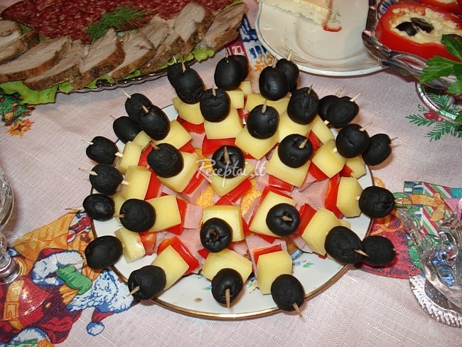 Рецепт вкусных канапе фото