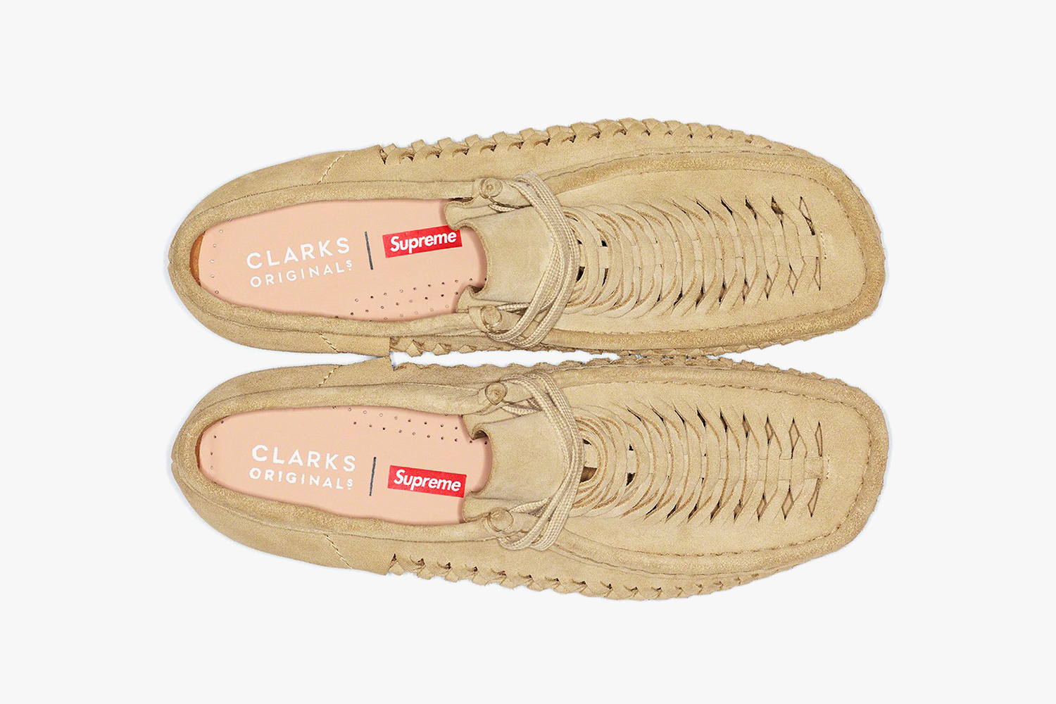 supreme wallabees