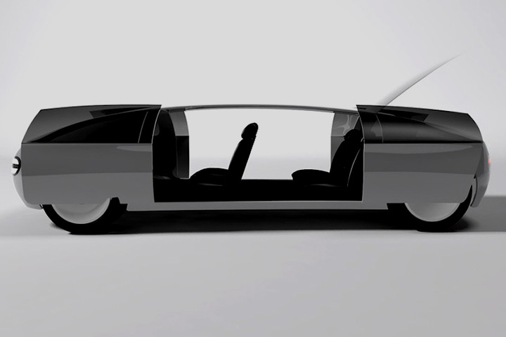 Концепт автомобиля Apple дизайнера Аристомениса Тсирбаса, который победил на любительском конкурсе портала Freelancer