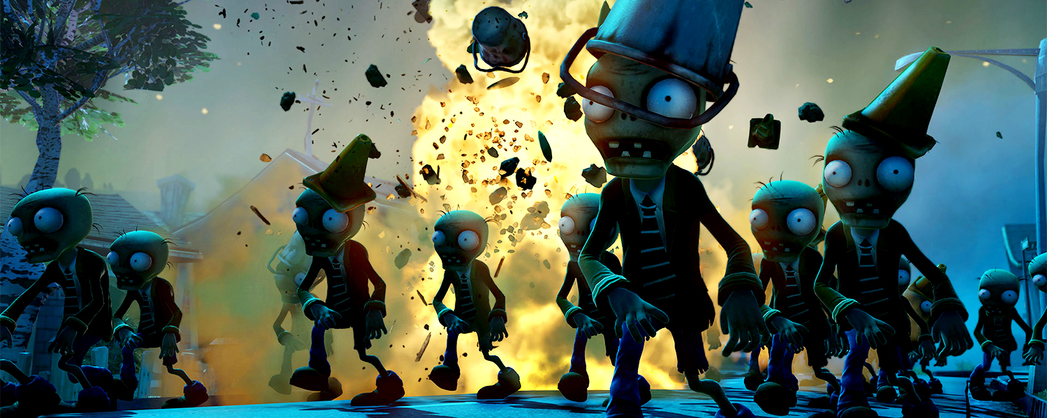 Plants vs Zombies: Garden Warfare — верхом на отбойном молотке