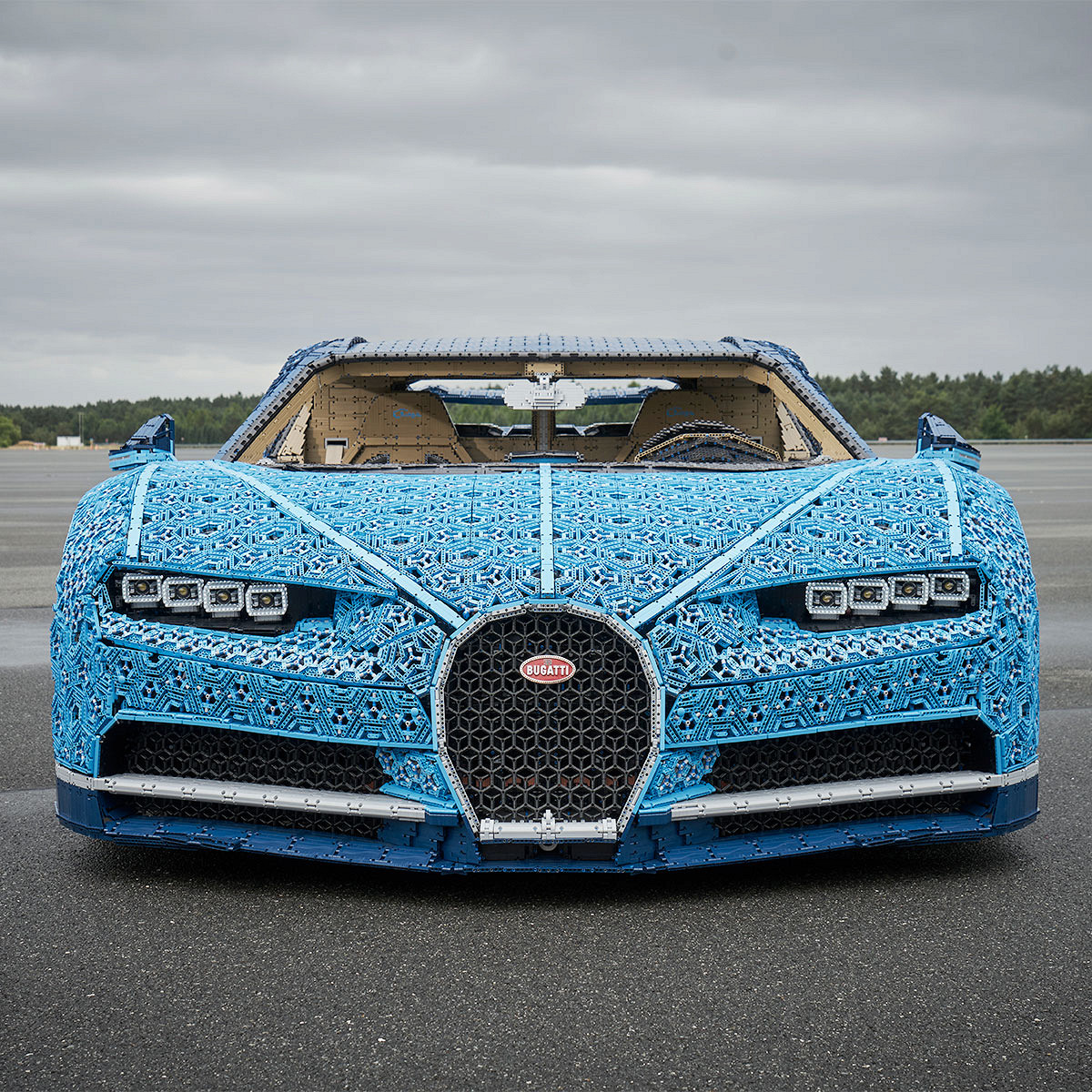 Bugatti Chiron, собранная из LEGO - Афиша Daily