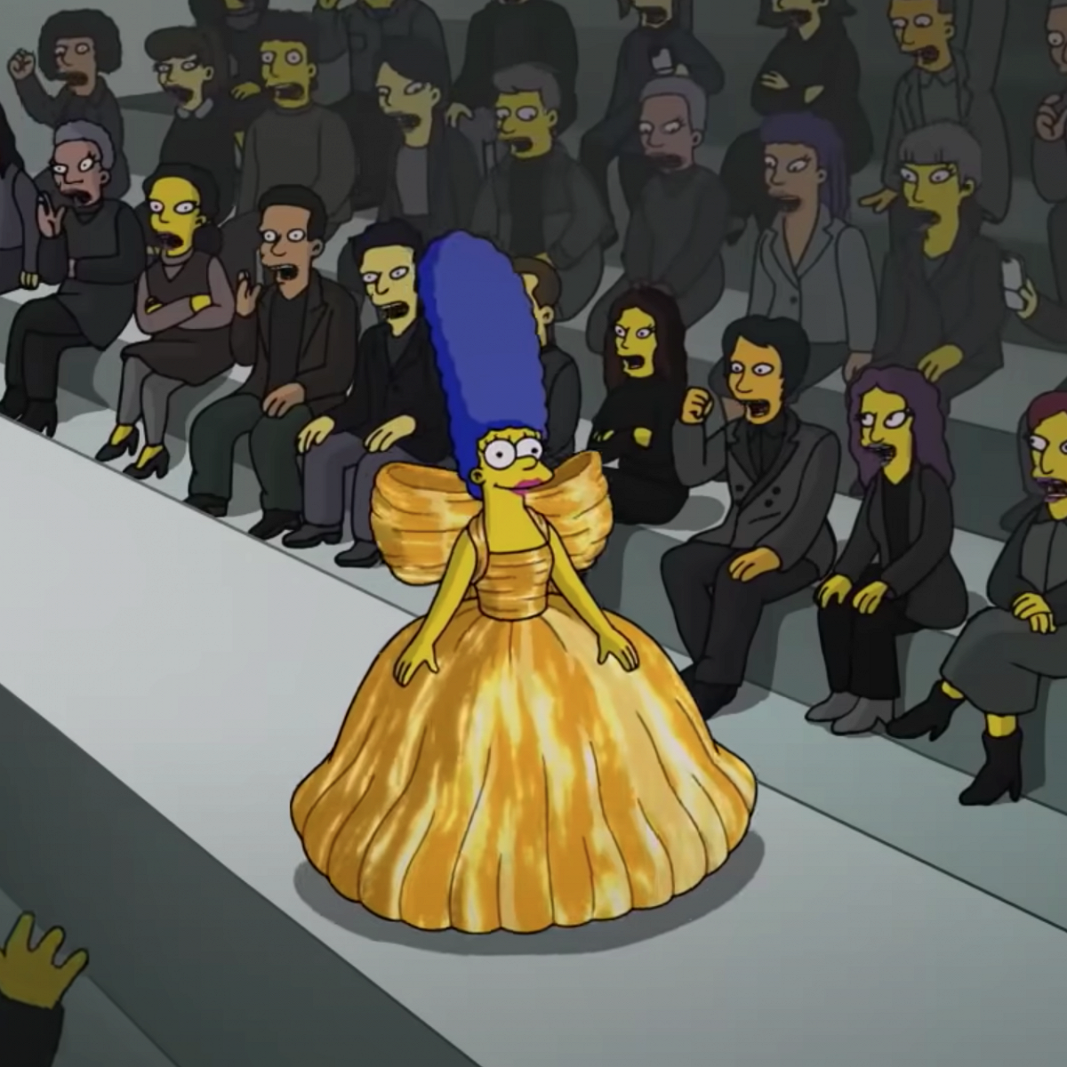 «Симпсоны» поучаствовали в показе Balenciaga. Так выглядит мода будущего, считают зрители