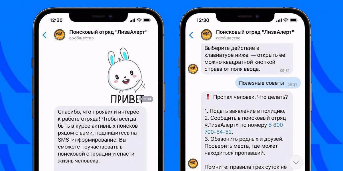 Во «ВКонтакте» появился чат-бот «ЛизаАлерт» — он призван ускорить связь при  поиске людей - Афиша Daily