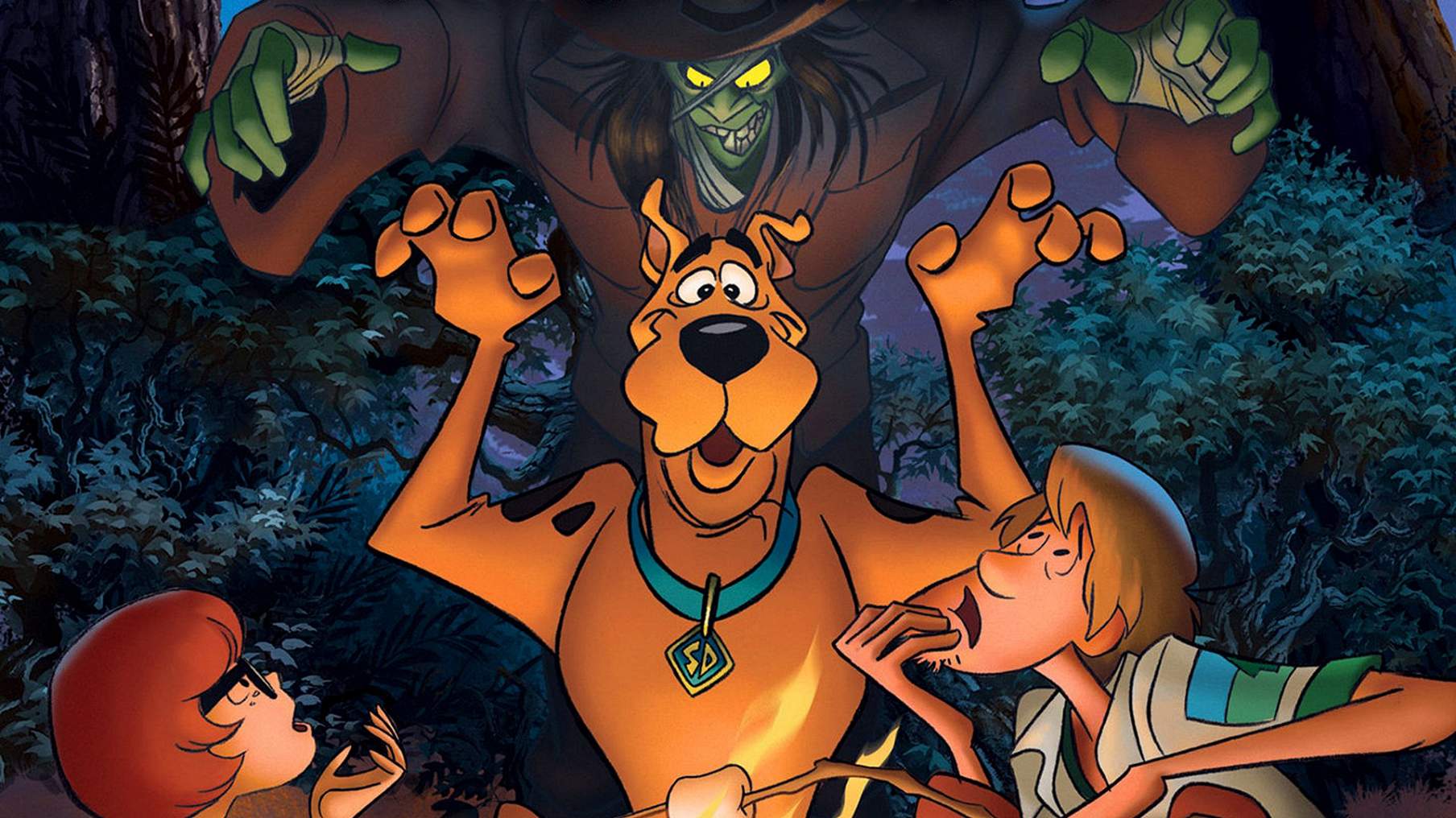 Dark forest scooby doo. Скуби-Ду! Истории летнего лагеря (2010). Скуби Ду летний лагерь. Скуби Ду история летнего лагеря.