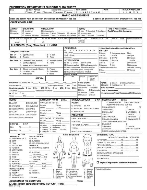 Chart Audit Tool Template