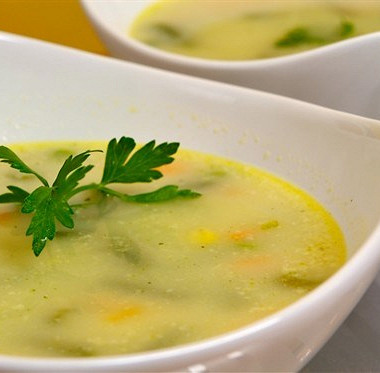 Рецепт Суп молочный с репой, капустой и картофелем