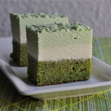 Рецепт Фисташковый торт с зеленым чаем
