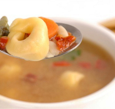 Рецепт Овощной суп с тортеллини