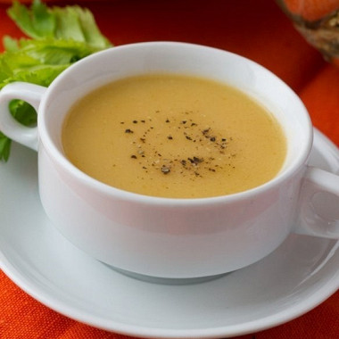 Рецепт Суп-пюре из тыквы с помидорами
