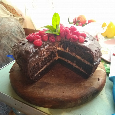 Рецепт Самый шоколадный торт в мультиварке