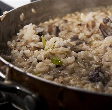 Рецепт Фарш из риса с грибами