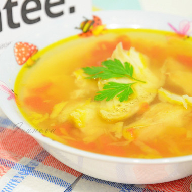 Рецепт Рыбный суп с помидорами