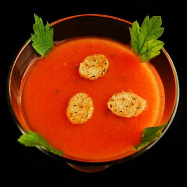 Рецепт Холодный овощной суп