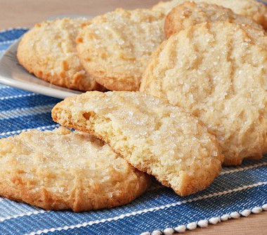 Рецепт Песочное печенье с тростниковым сахаром