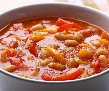 Рецепт Острый суп с красной фасолью