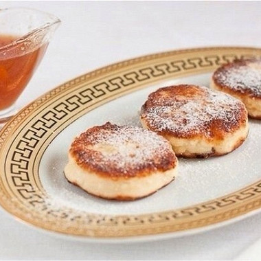 Рецепт Ванильные сырники из творожной массы