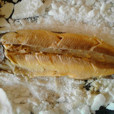Рецепт Свежая рыба в корочке из соли