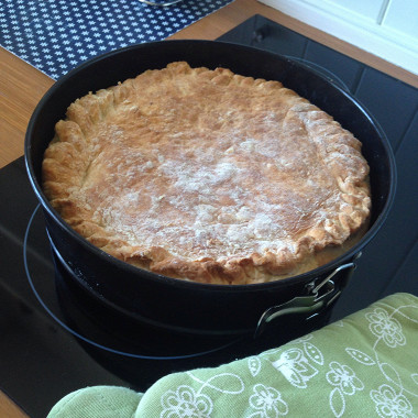 Рецепт Сдобный пирог на кефире с капустой