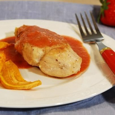 Рецепт Курица в медово-апельсиновом маринаде