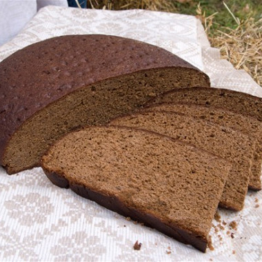 Рецепт Темный ржано-пшеничный хлеб