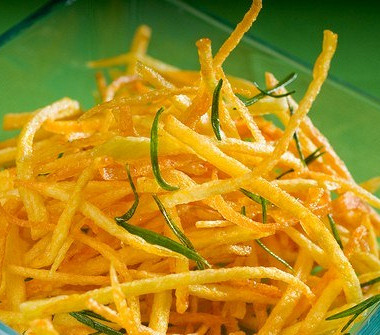Рецепт Жареная морковь с имбирем и чили по‑китайски