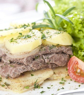 Рецепт Картошка с мясом