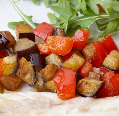 Рецепт Тунисский баклажанный салат