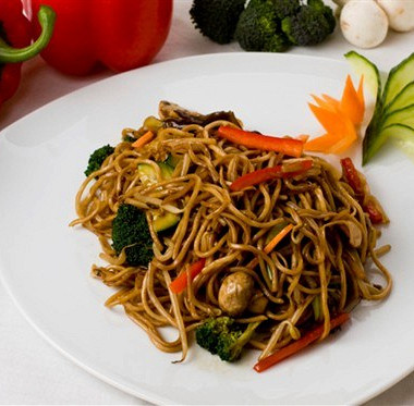 Рецепт Овощи по‑тайски с вермишелью
