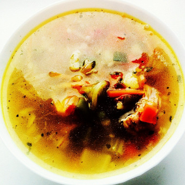 Рецепт Суп диетический из индейки и овощей