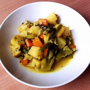 Рецепт Сабджи (индийское овощное рагу)