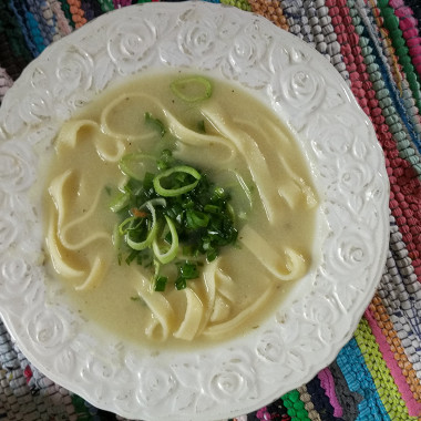 Рецепт Луковый суп с брокколи