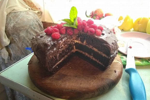 Самый шоколадный торт в мультиварке