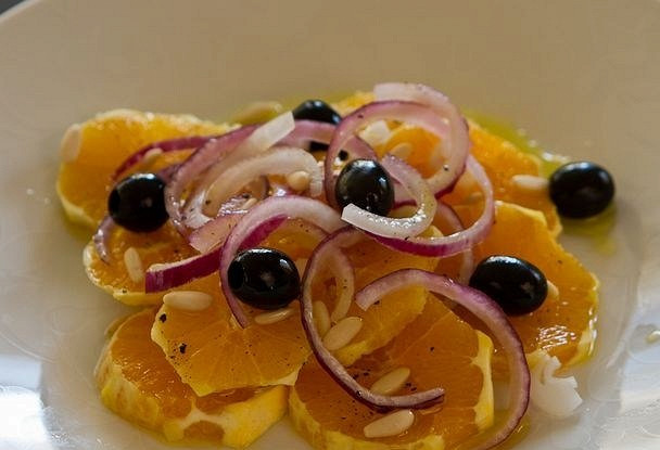 Сицилийский салат с апельсинами (Insalata di arance)