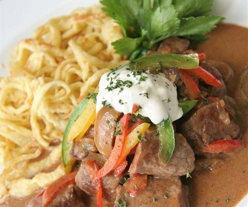Соус луковый острый (для жареного и тушеного мяса, печенки, рубленых котлет)