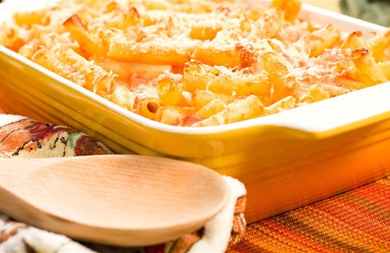 Запеченная паста с сыром