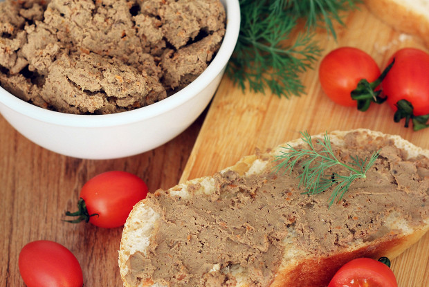 Паштет из куриной печени с морковью