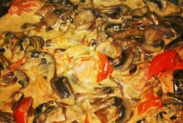 Сливочно-грибной соус