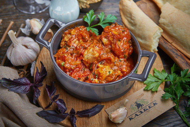 Чахохбили Из Курицы Фото
