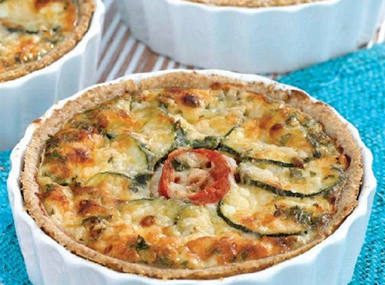 Фланлеты из помидора и кабачка