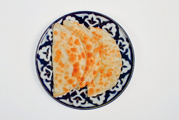 Кыстыбыи с картофелем