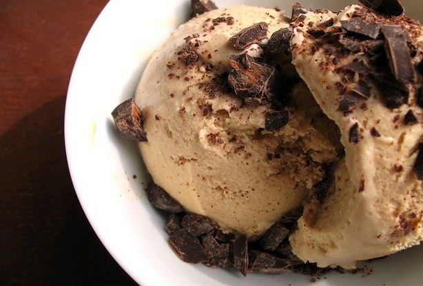 Кофейное мороженое